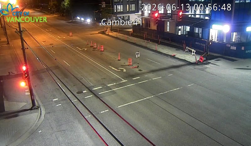 Cambie St & W 41st Ave - E