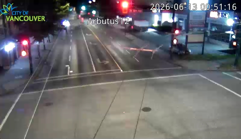 Arbutus & W 12th - North