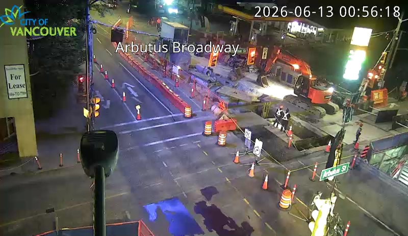 Arbutus & Broadway - West