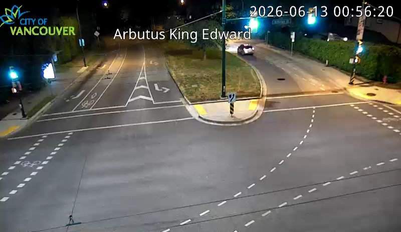 Arbutus St and W King Edward Ave - West