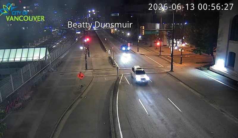 Beatty St and Dunsmuir St - East