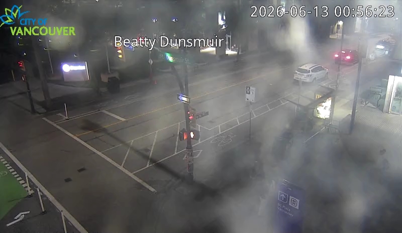 Beatty St and Dunsmuir St - North