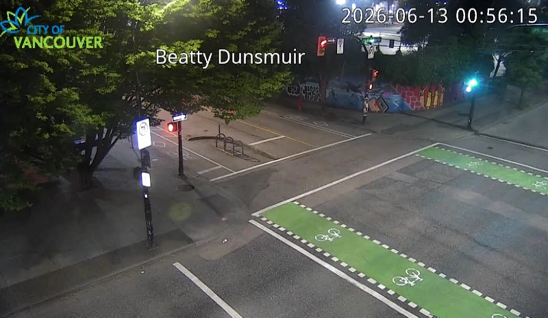 Beatty St and Dunsmuir St - South