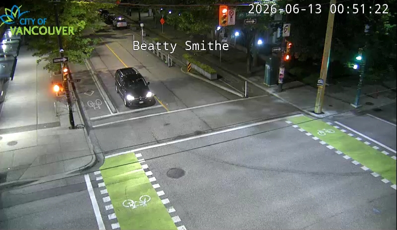 Beatty St and Smithe St - South