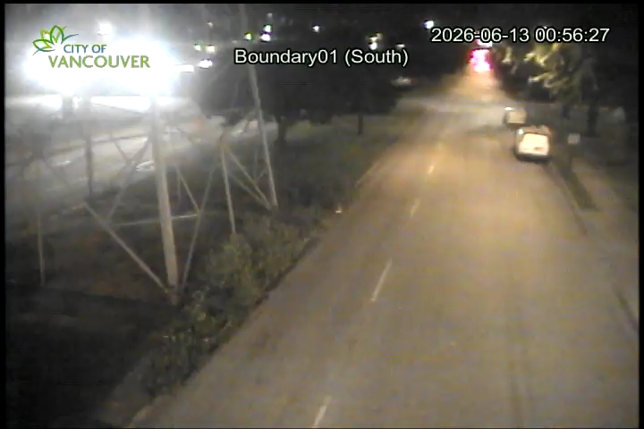 Boundary Road & E 1st Ave - South