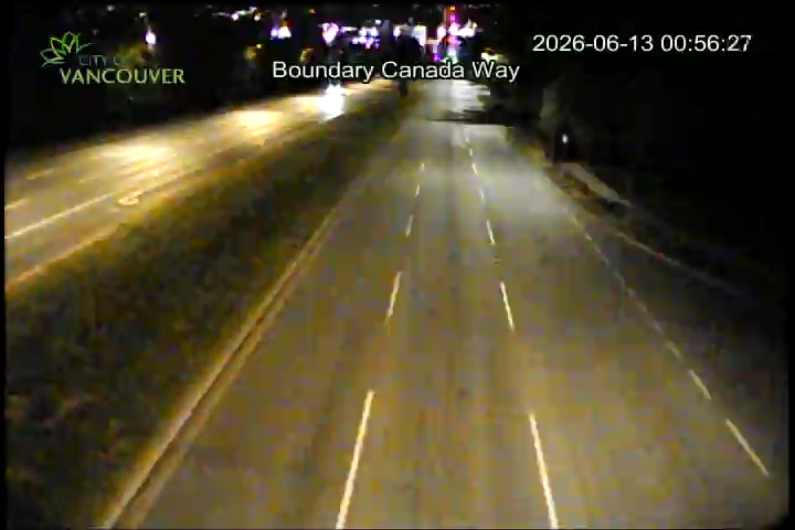 Boundary Rd & Canada Way - N