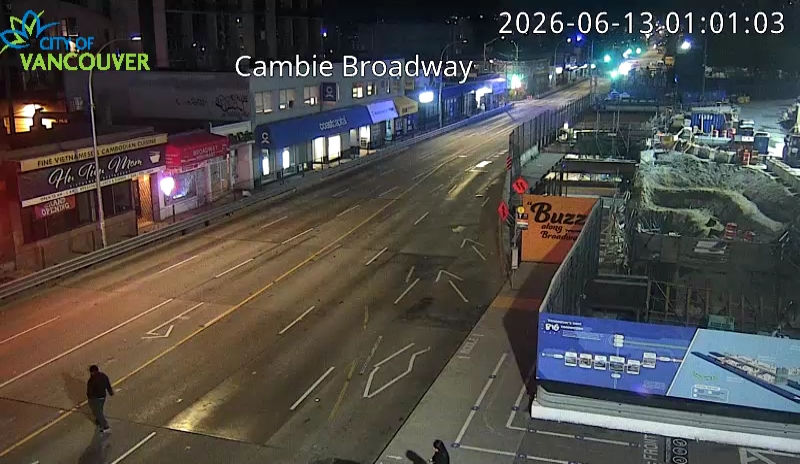 Cambie St & W Broadway - East