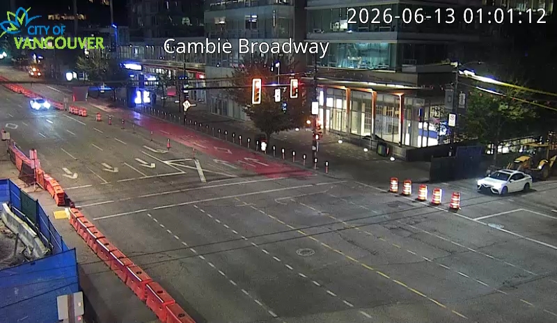 Cambie St & W Broadway - West