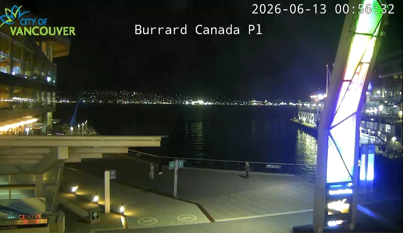 Burrard St & Canada Place - North