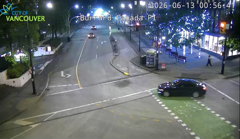 Burrard St & Canada Place - South