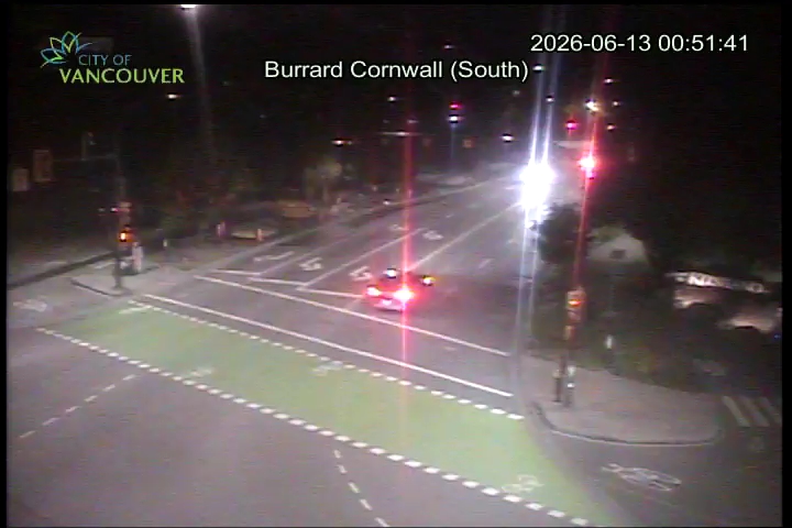 Burrard Bridge - West exit