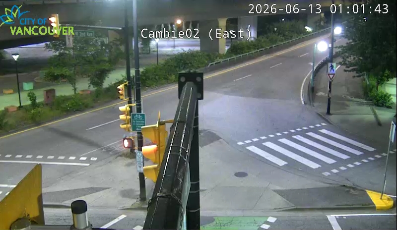 Cambie St & W 2nd Ave - East/North