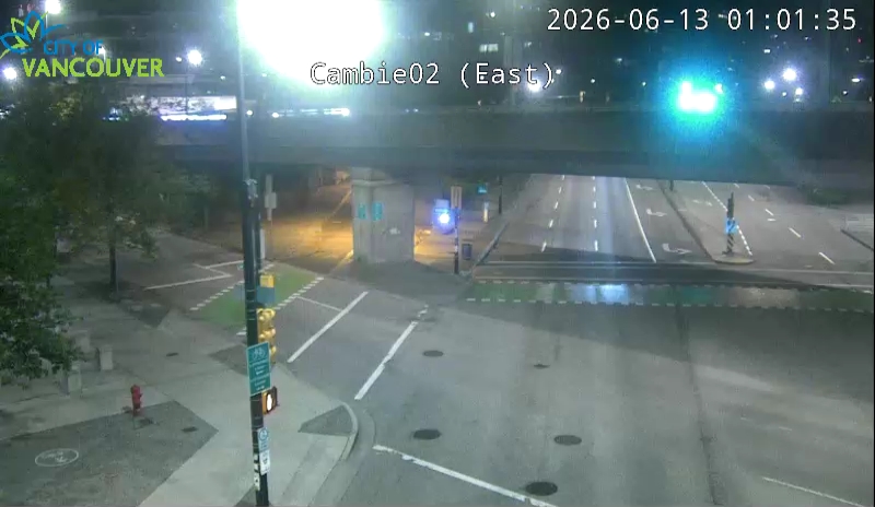 Cambie St & W 2nd Ave - East/South