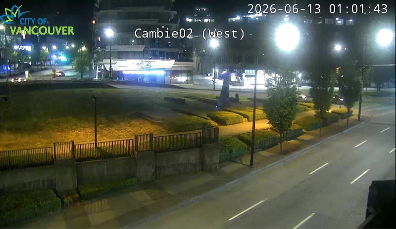 Cambie St & W 2nd Ave - West/South