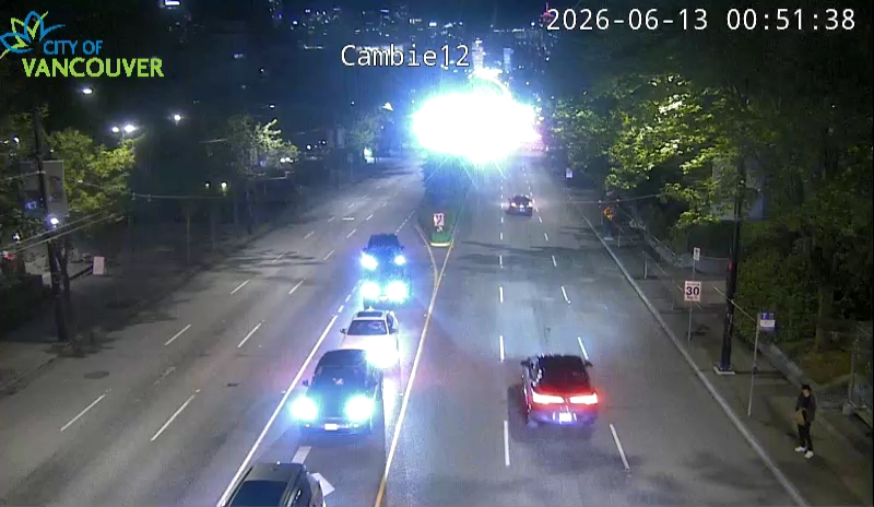 Cambie St & W 12th Ave - North