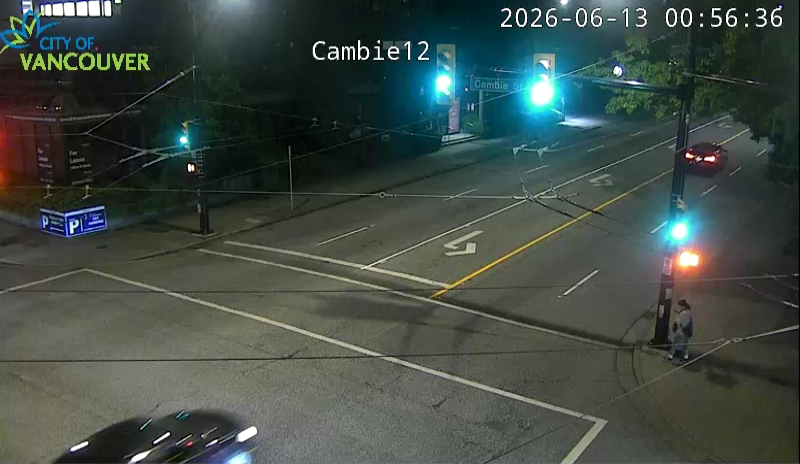 Cambie St & W 12th Ave - West