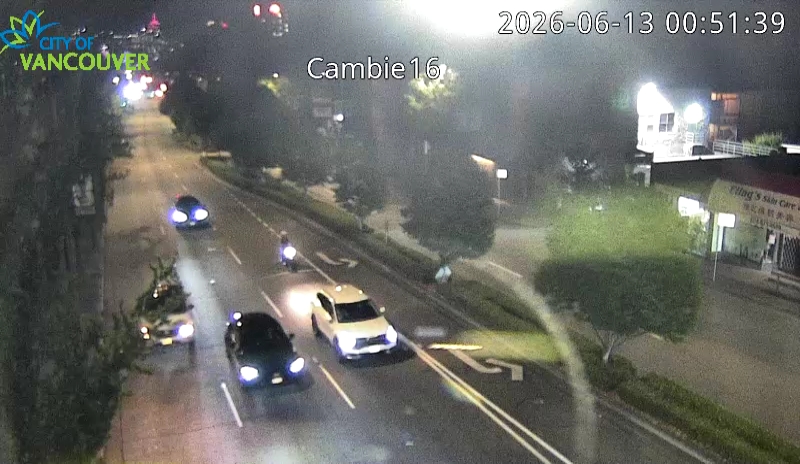 Cambie St and W 16th Ave - North