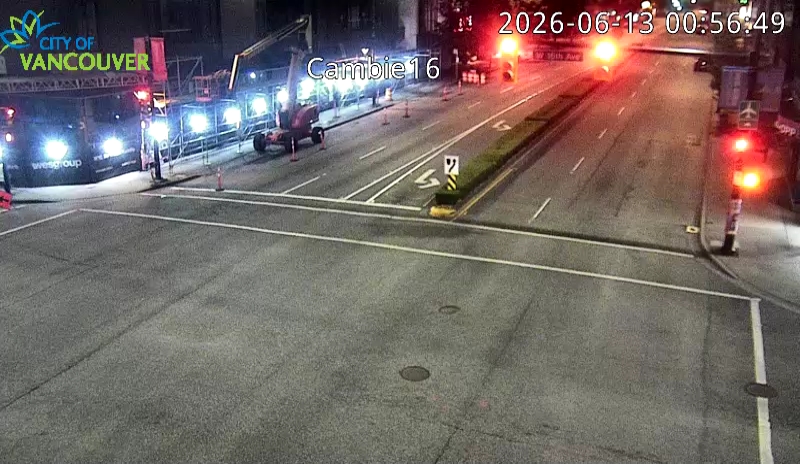 Cambie St and W 16th Ave - South