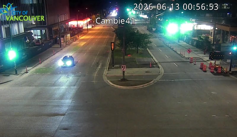 Cambie St & W 41st Ave - S