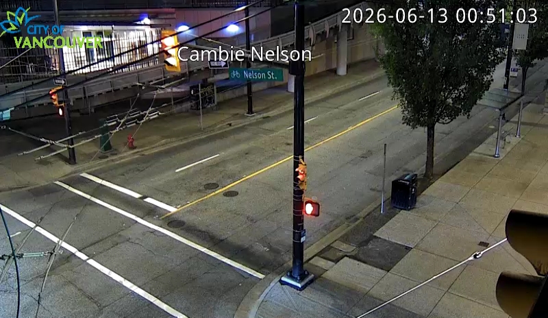 Cambie St & Nelson St - North