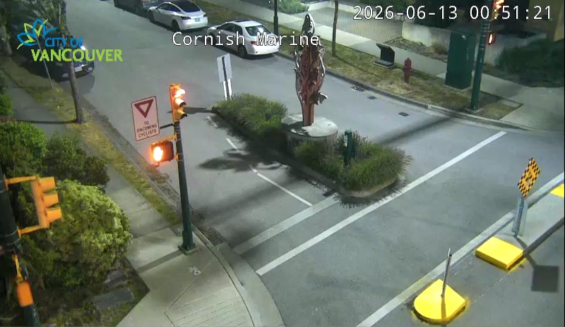 Cornish St & SW Marine Dr - N