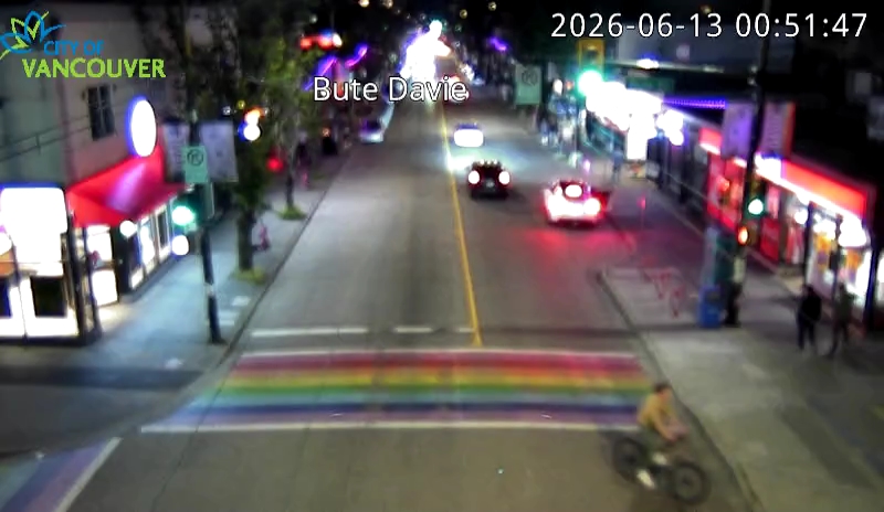 Bute St & Davie St - E