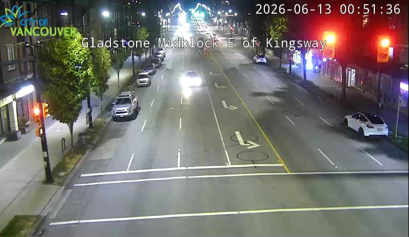 Gladstone St. East of Kingsway - East