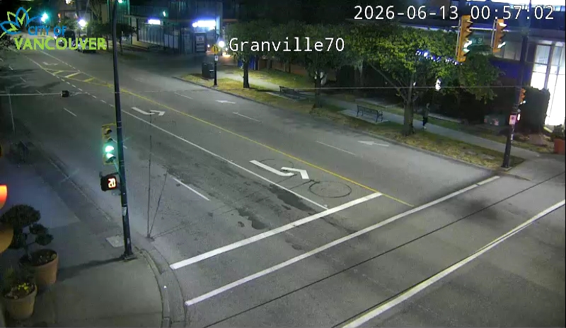 Granville St & W 70th Ave - W