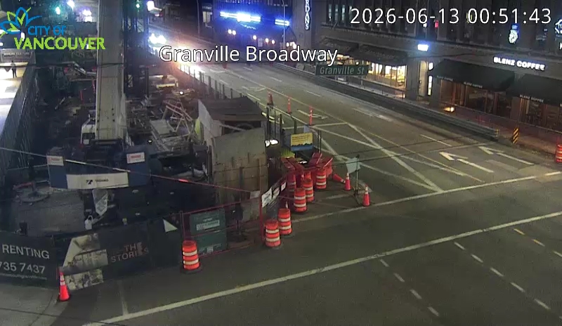 Granville St & W Broadway Ave - East