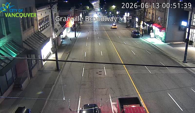 Granville St & W Broadway Ave - North