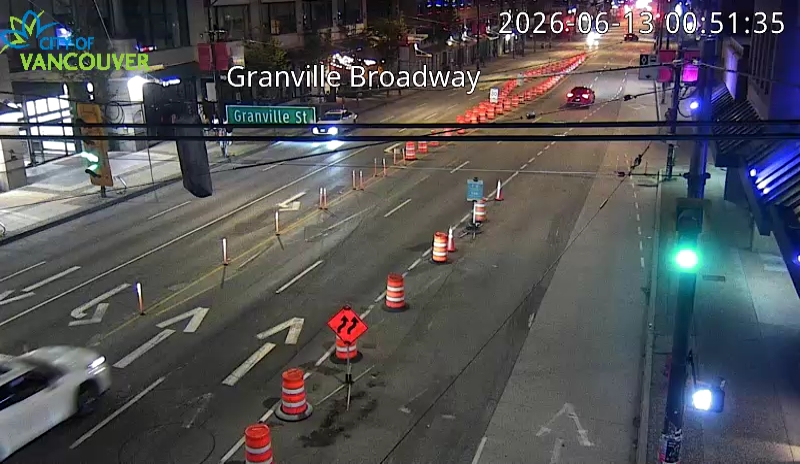 Granville St & W Broadway Ave - West