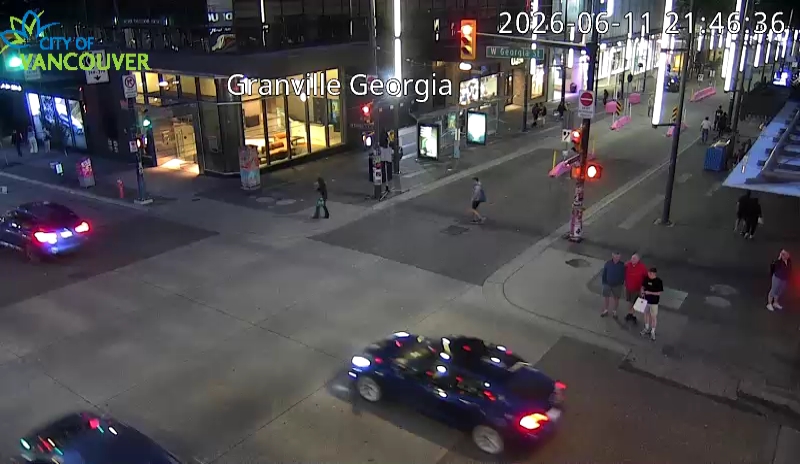 Granville St & E Georgia St - North