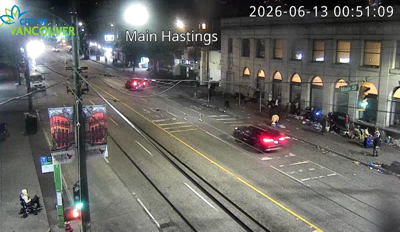 Main St & E Hastings St - East