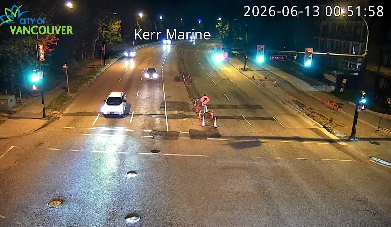 Kerr St & SE Marine Dr - East