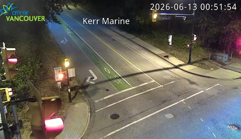 Kerr St & SE Marine Dr - North