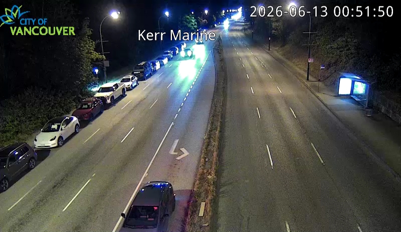 Kerr St & SE Marine Dr - West