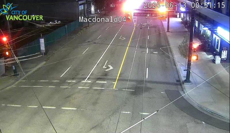 Macdonald St & W 4th Ave - West