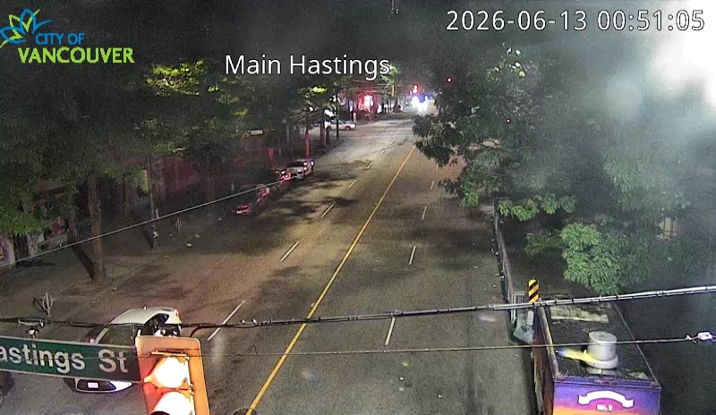 Main St & E Hastings St - North