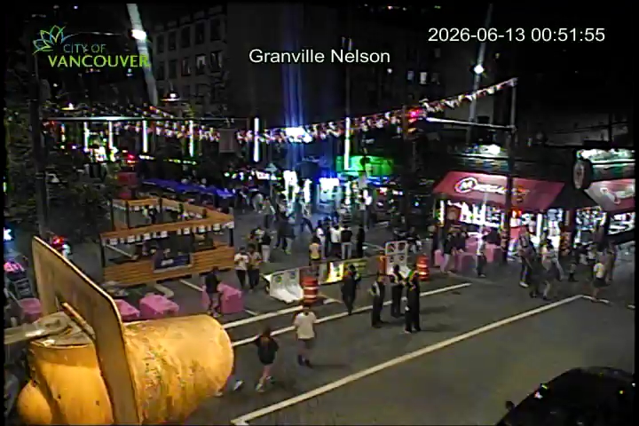 Granville St & Nelson St - West