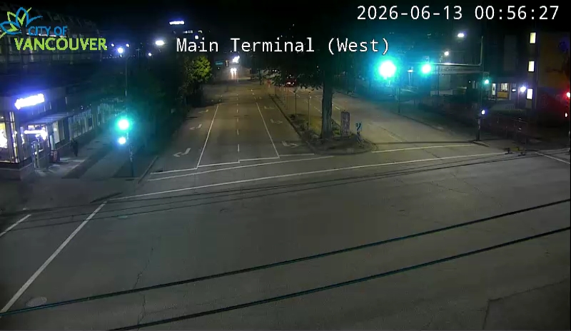 Main St & Terminal Ave - East