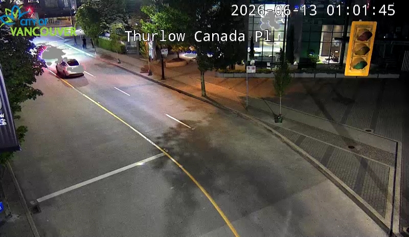 Thurlow St and Canada Place - South